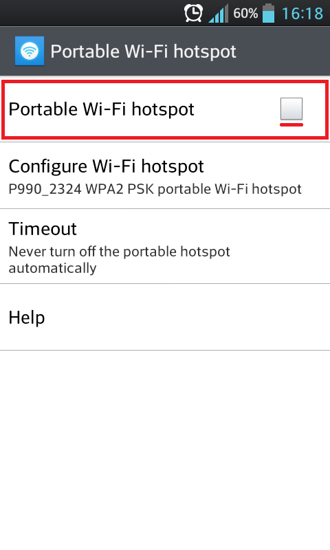 Choose Wi-Fi Access Point