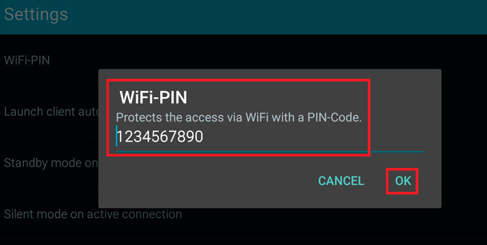 WiFi-PIN
