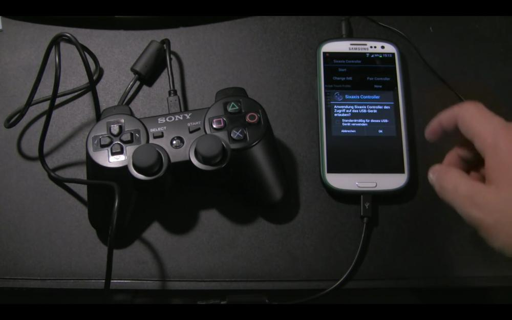 Connect the Dualshock