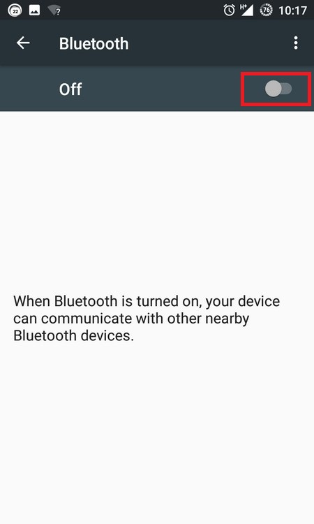 Run Bluetooth